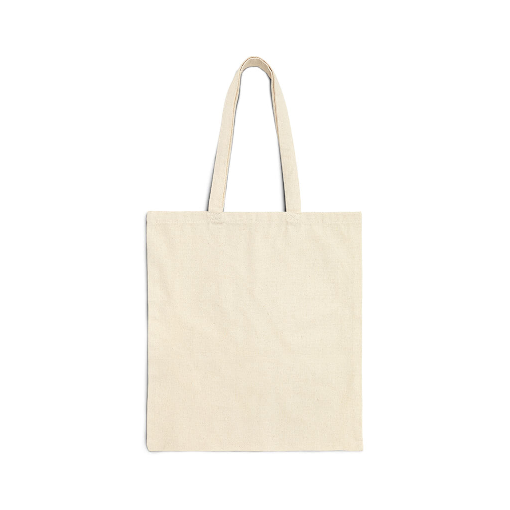 Canvas Tote Bag — Golden Retriever with Houseplants Illustration