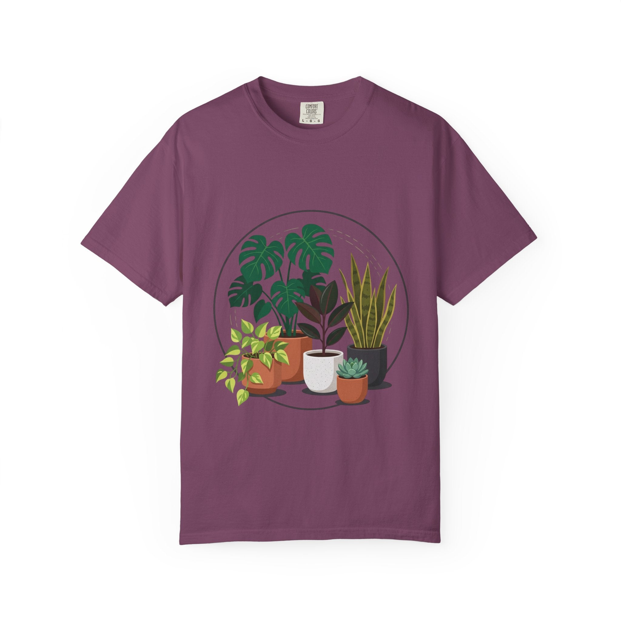 Houseplant Lover T-Shirt — Botanical Graphic Tee