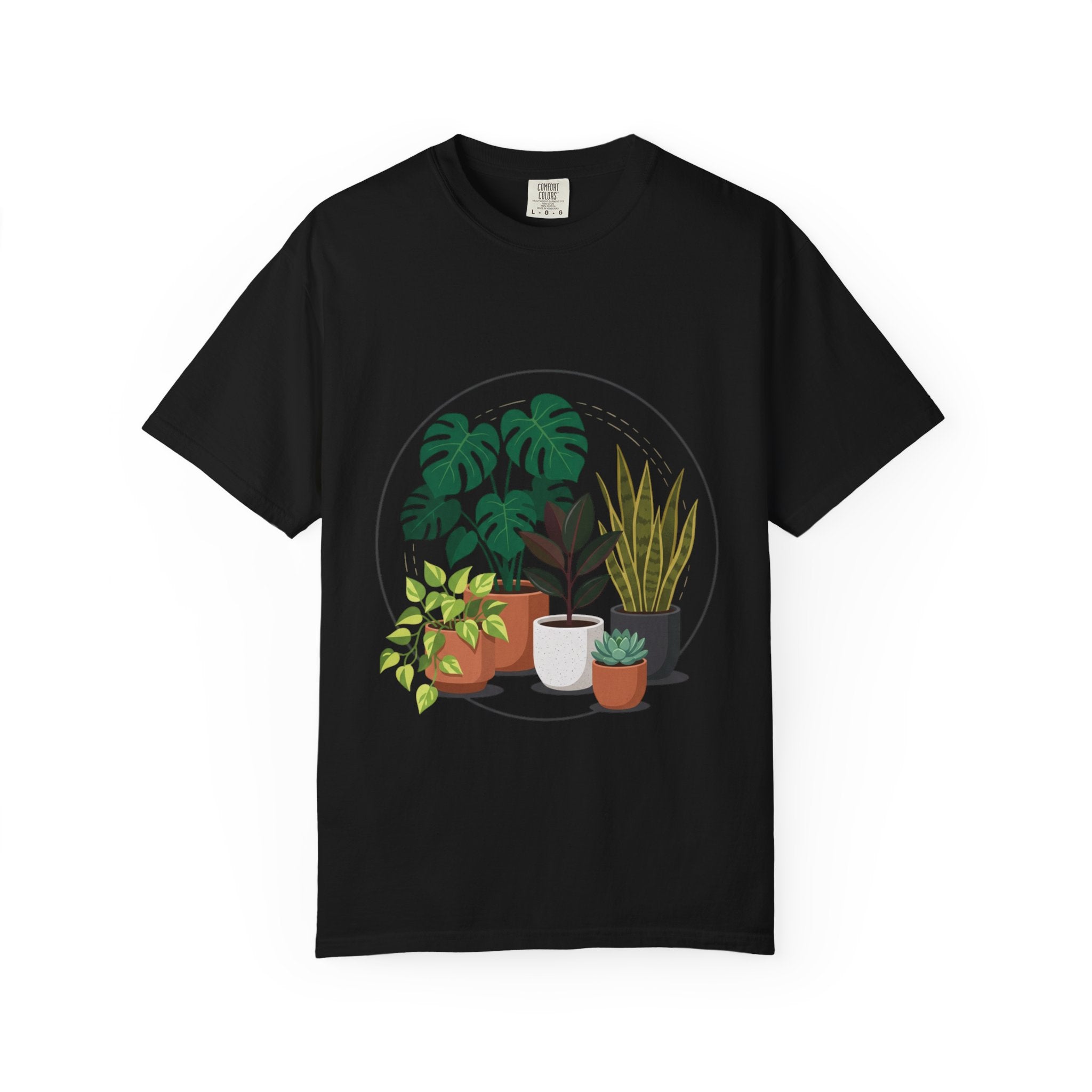 Houseplant Lover T-Shirt — Botanical Graphic Tee
