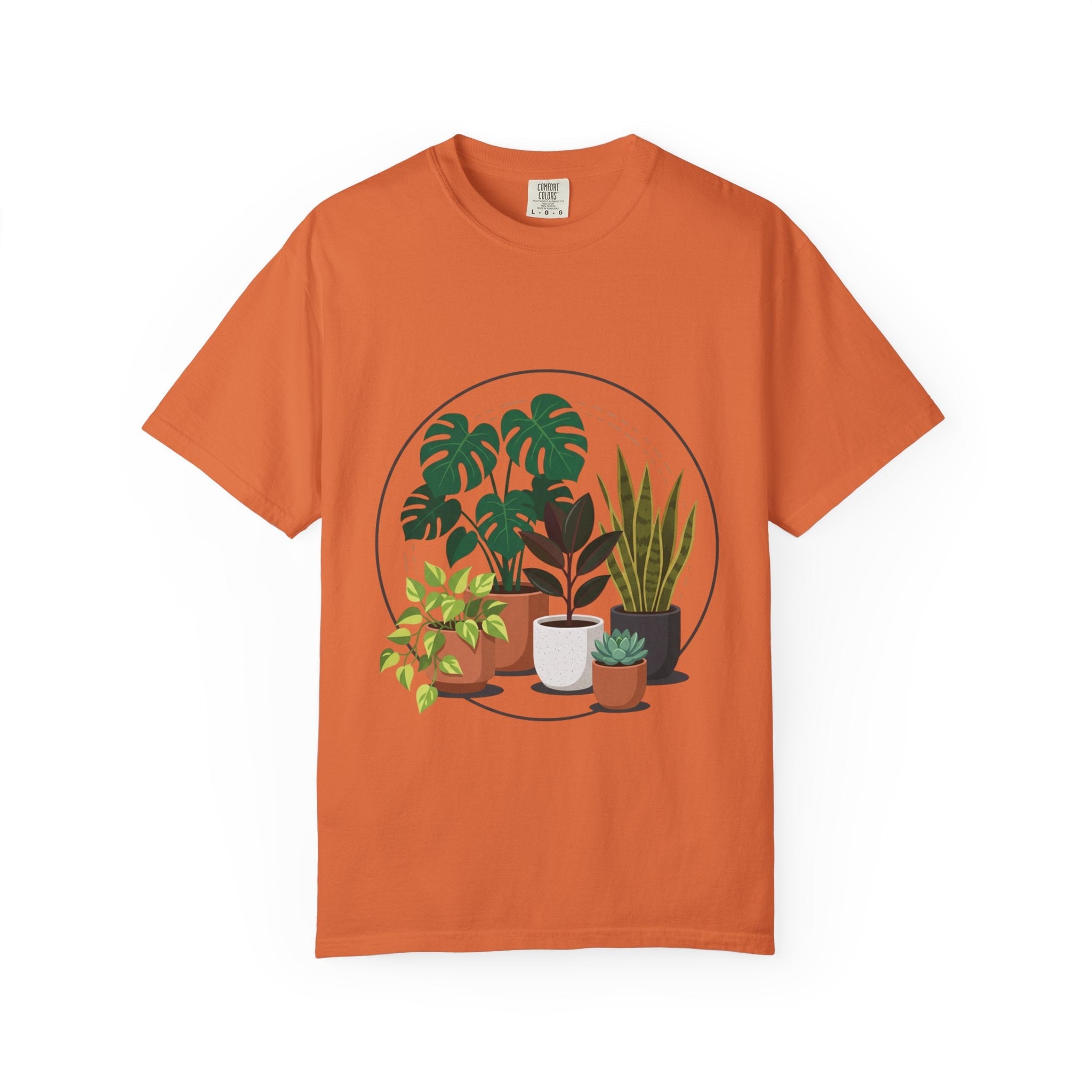 Houseplant Lover T-Shirt — Botanical Graphic Tee