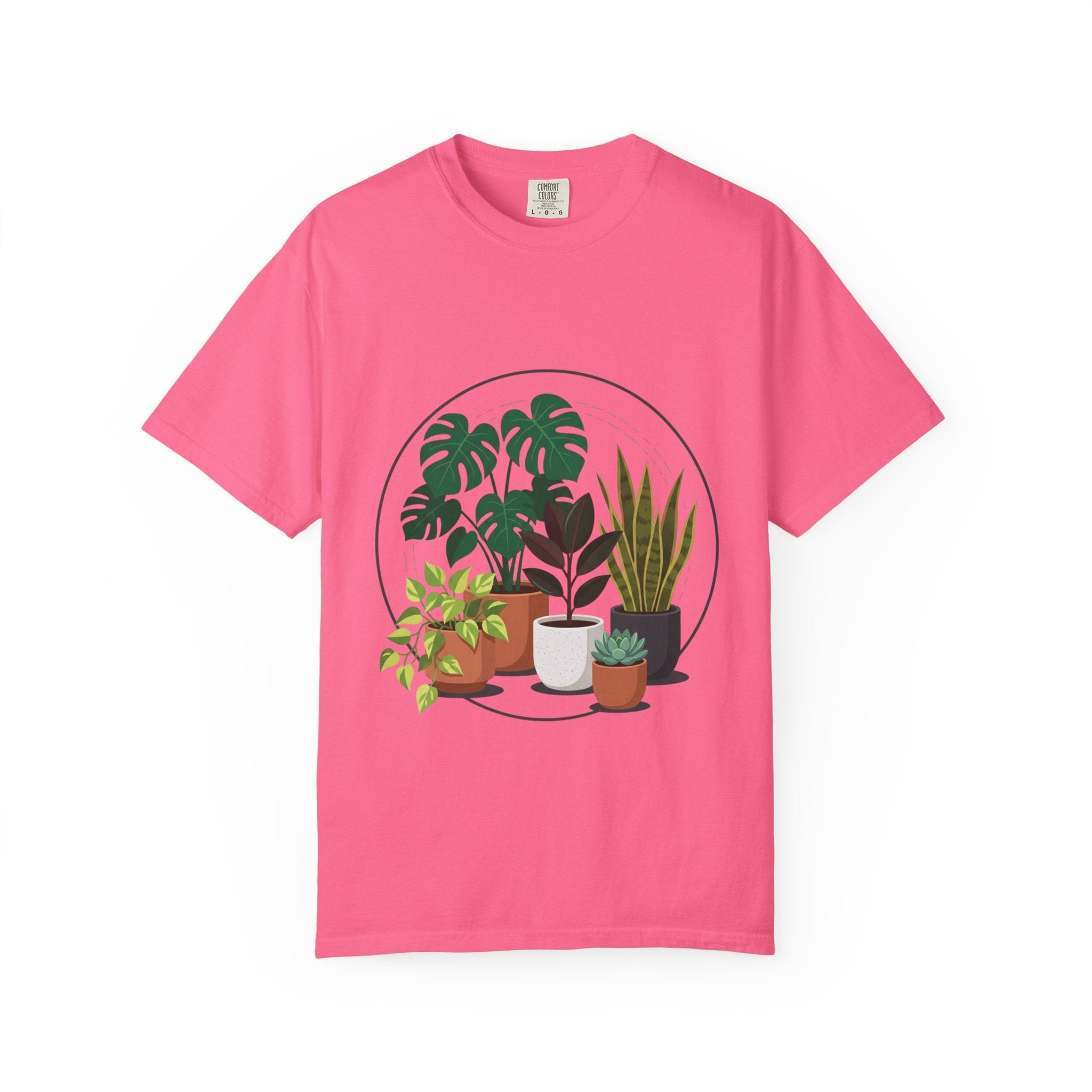Houseplant Lover T-Shirt — Botanical Graphic Tee