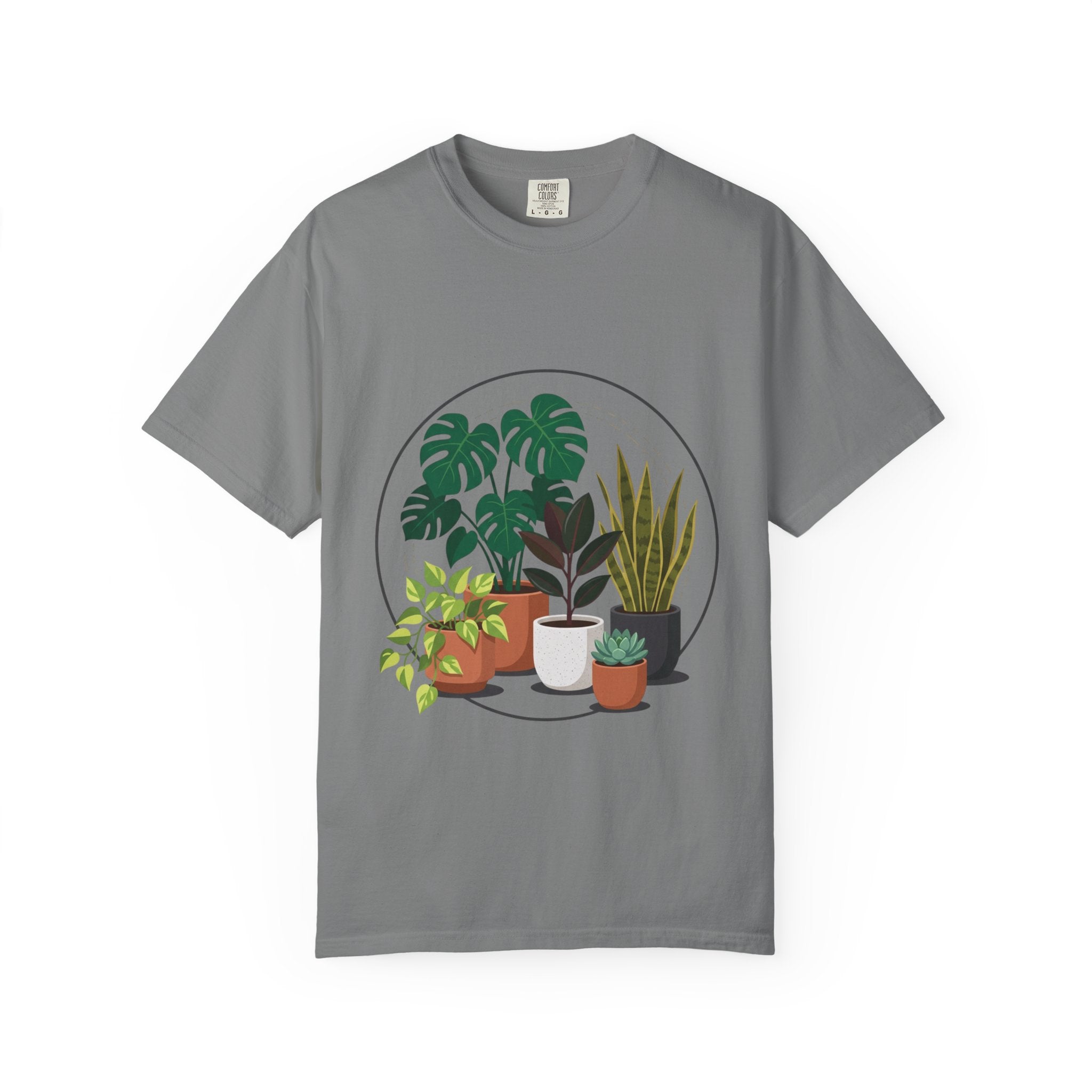 Houseplant Lover T-Shirt — Botanical Graphic Tee