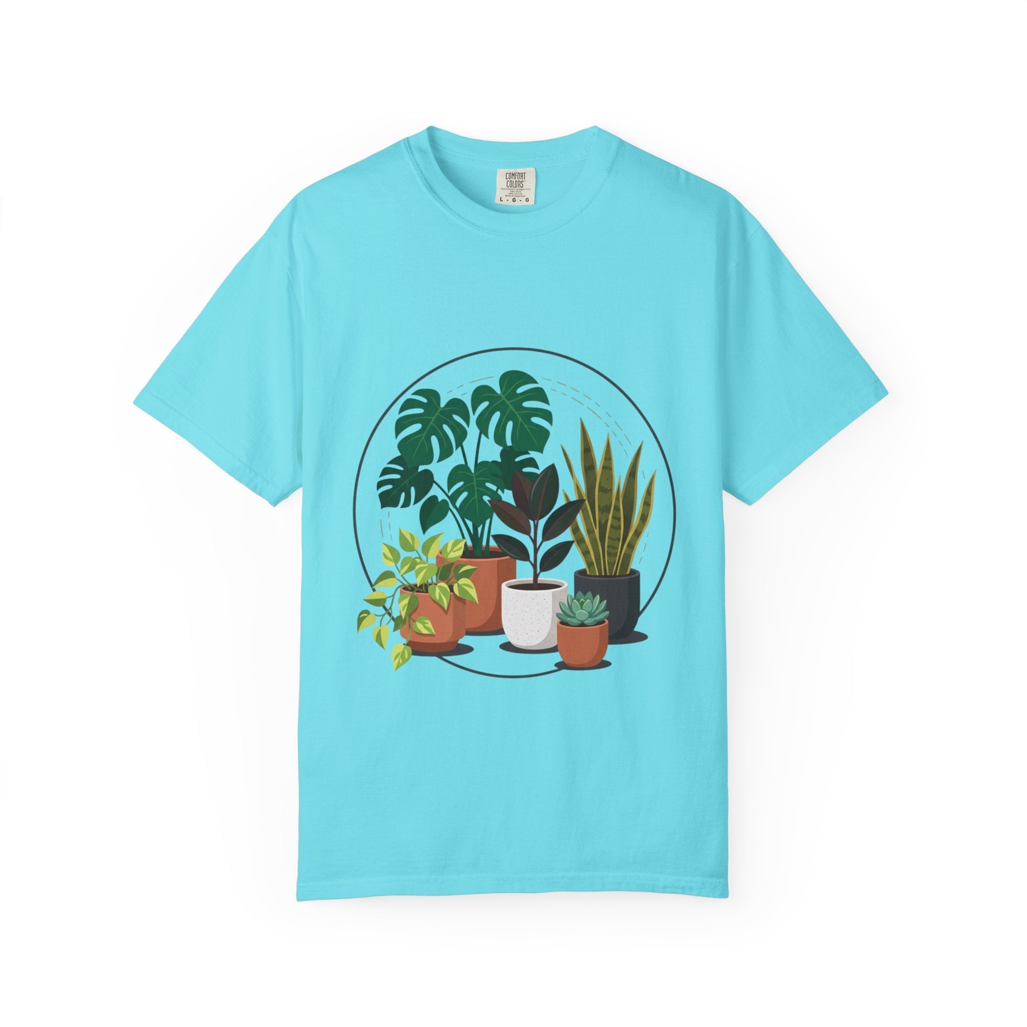 Houseplant Lover T-Shirt — Botanical Graphic Tee