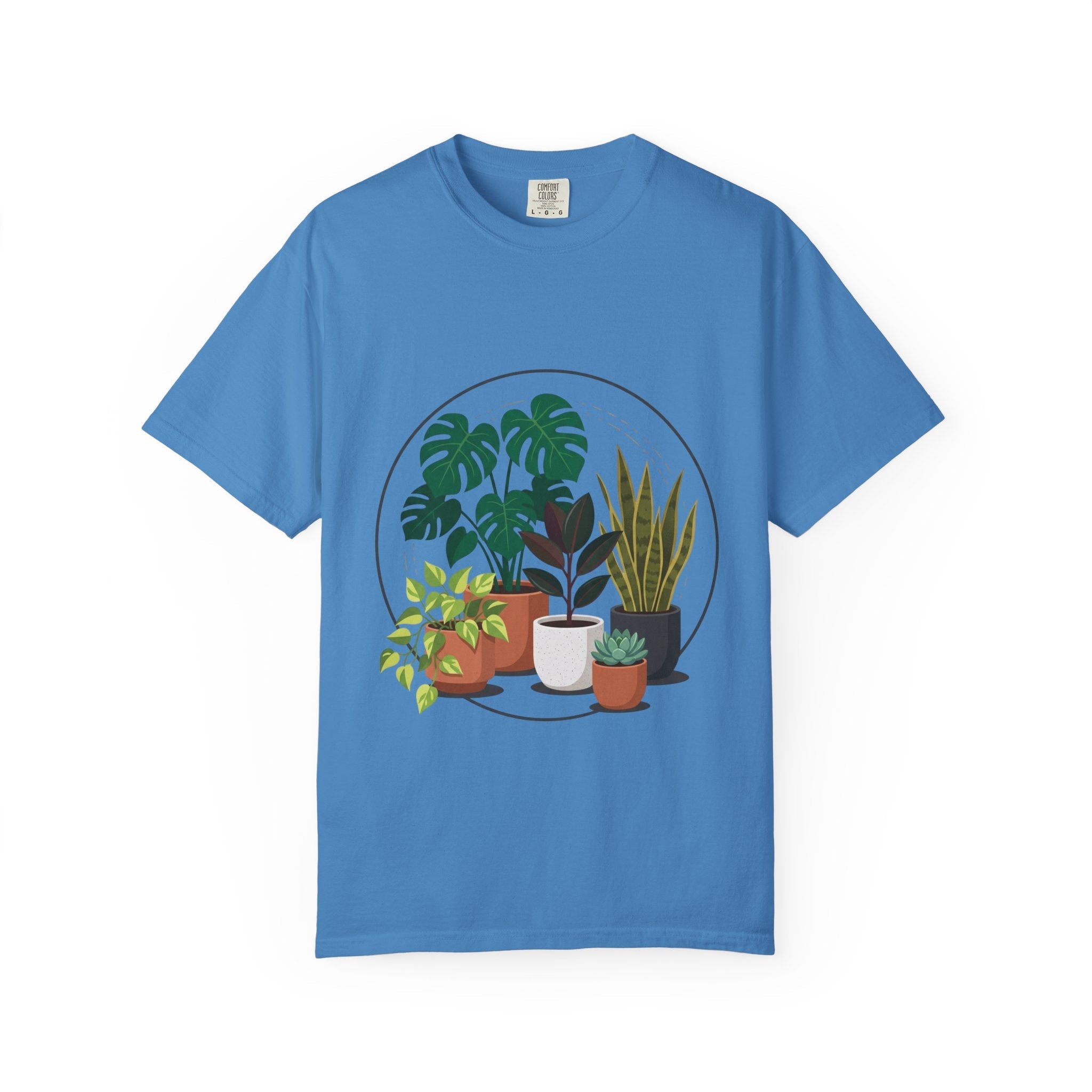 Houseplant Lover T-Shirt — Botanical Graphic Tee