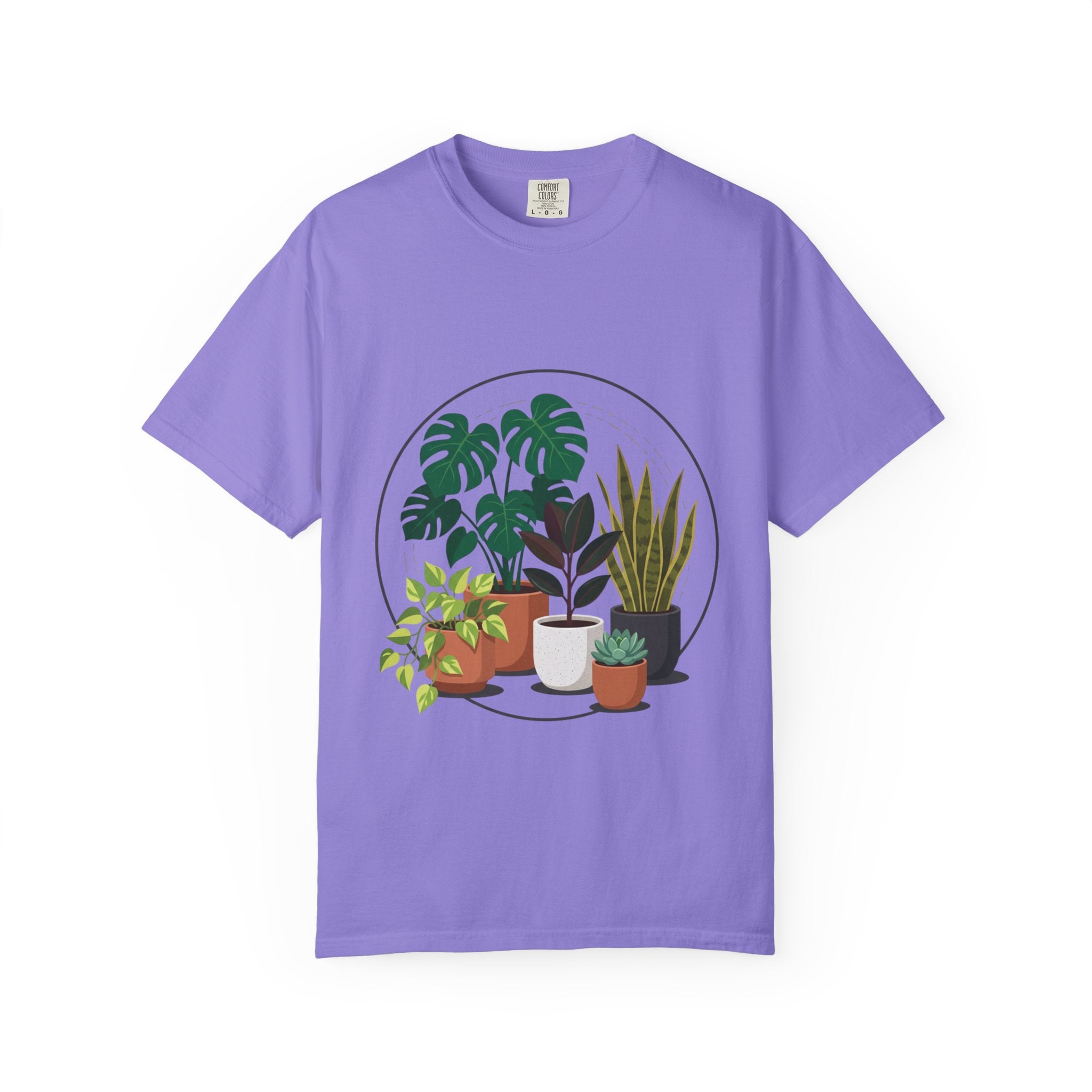 Houseplant Lover T-Shirt — Botanical Graphic Tee