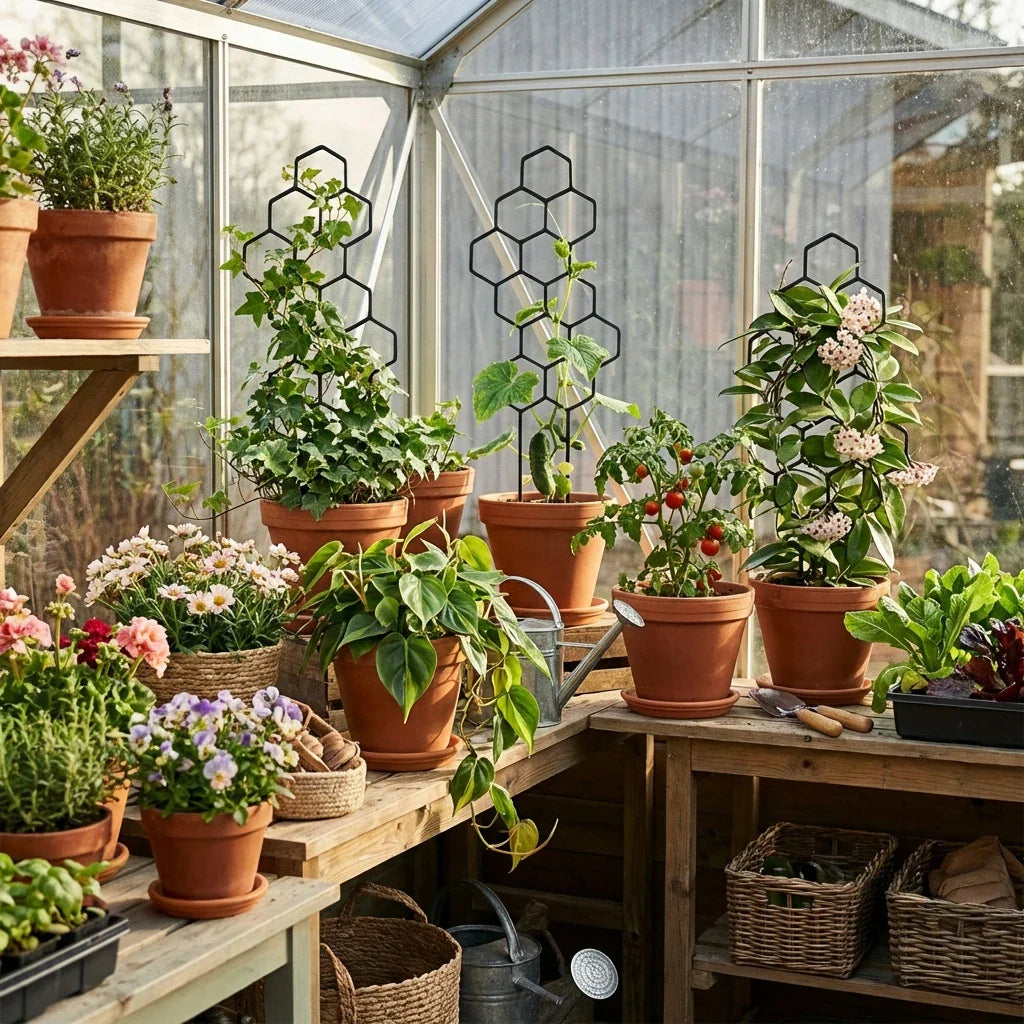 Honeycomb Plant Trellis Set