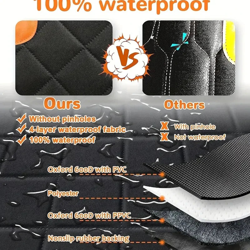 Waterproof Dog Car Hammock Cover